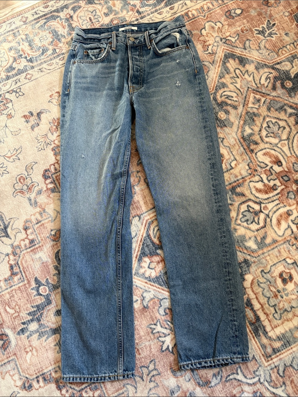GRLFRND Women’s Straight-Leg “Helena” Jeans